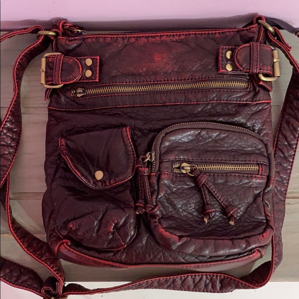 Boho buckle large crossbody